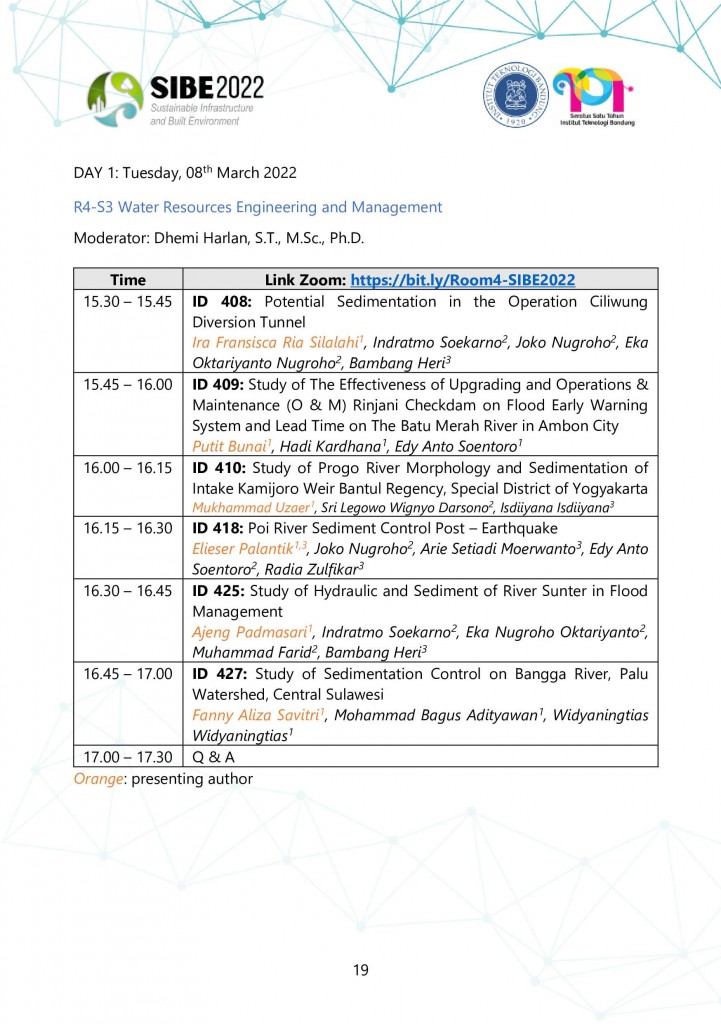 SIBE 2022 Program Schedule 8-9 March 2022-18